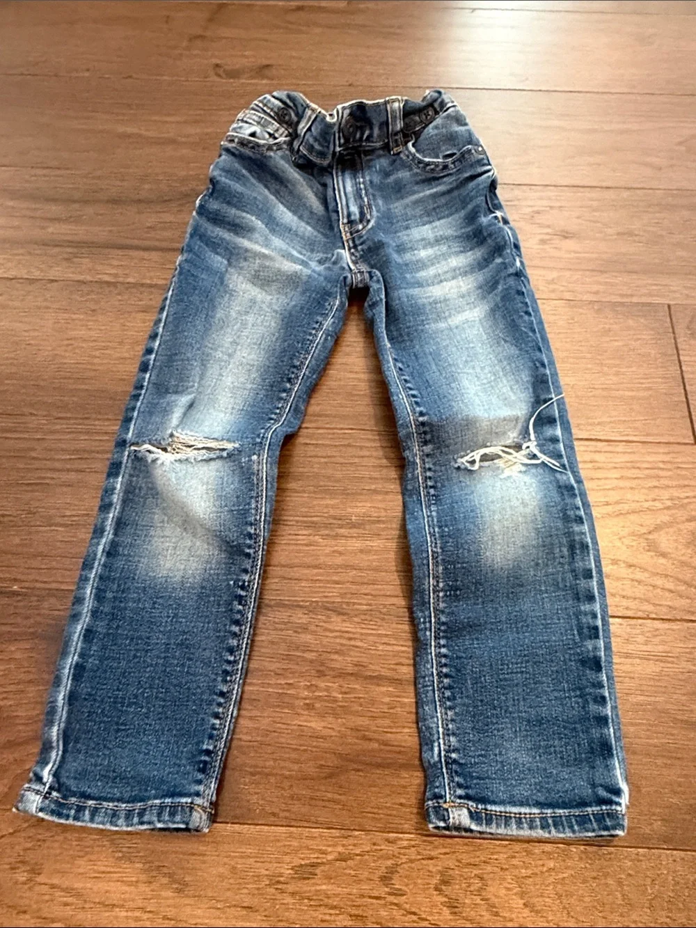 OshKosh B'gosh Toddler Dark Blue Kids Denim Jeans Size 4 - C34-128